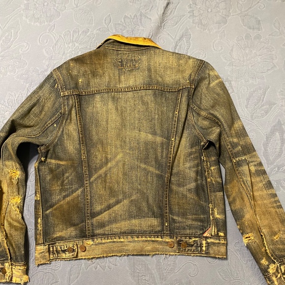 Ralph Lauren distressed denim jacket - Picture 4 of 7
